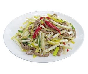韭黃牛肉絲