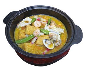 蟹黃豆腐煲