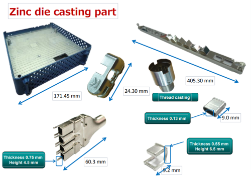 Zinc Die Casting Parts